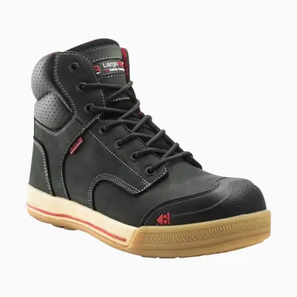 BuckBootz Largobay Sneaker Hoog Eazy S3 - zwart